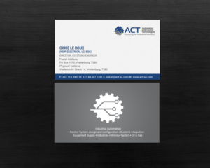 Business Card Design by chandrayaan.creative for Automation and Control Technologies | Design: #18239956
