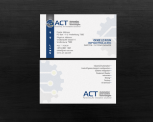Business Card Design by chandrayaan.creative for Automation and Control Technologies | Design: #18241558