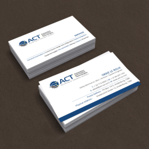 Business Card Design by Creative Jiniya for Automation and Control Technologies | Design: #18251535