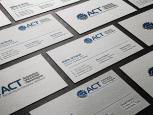 Business Card Design by Tripti Ranjan Gain for Automation and Control Technologies | Design: #18244499