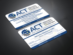 Business Card Design by Kara Stewart for Automation and Control Technologies | Design #18237655