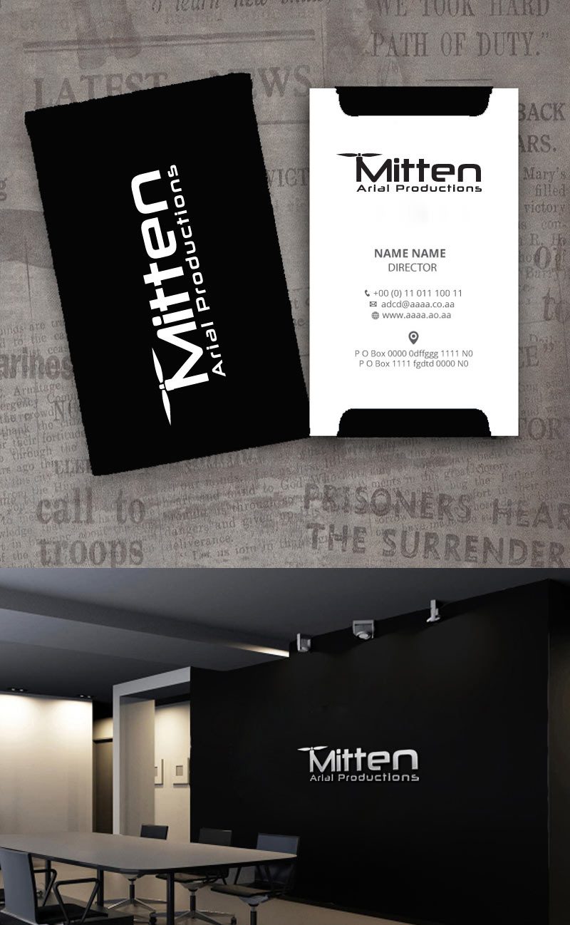 Logo Design by zebronicgraphic for Mitten Arial Productions | Design #18262889