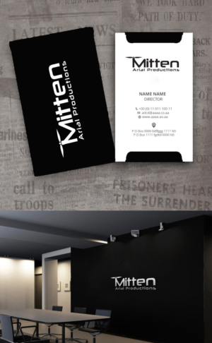 Design de Logo par zebronicgraphic pour Mitten Arial Productions | Design : #18262889