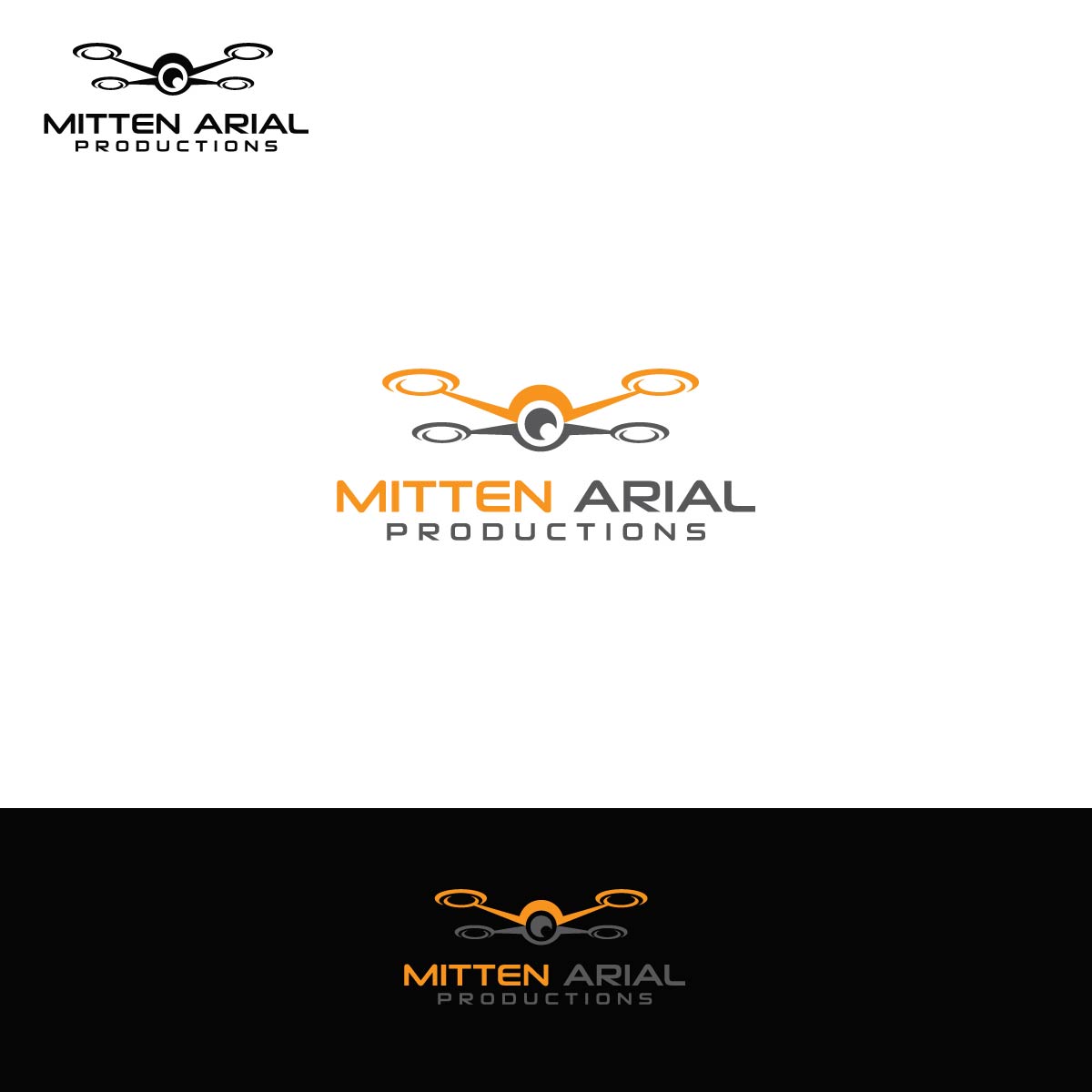 Logo-Design von 7bitdesigner für Mitten Arial Productions | Design #18282932