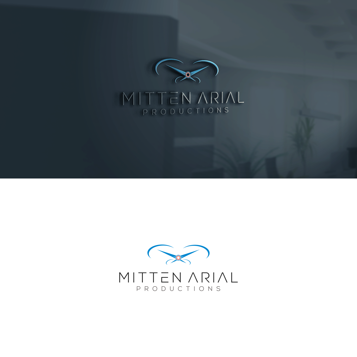 Logo-Design von thedesignmate29 für Mitten Arial Productions | Design #18265388