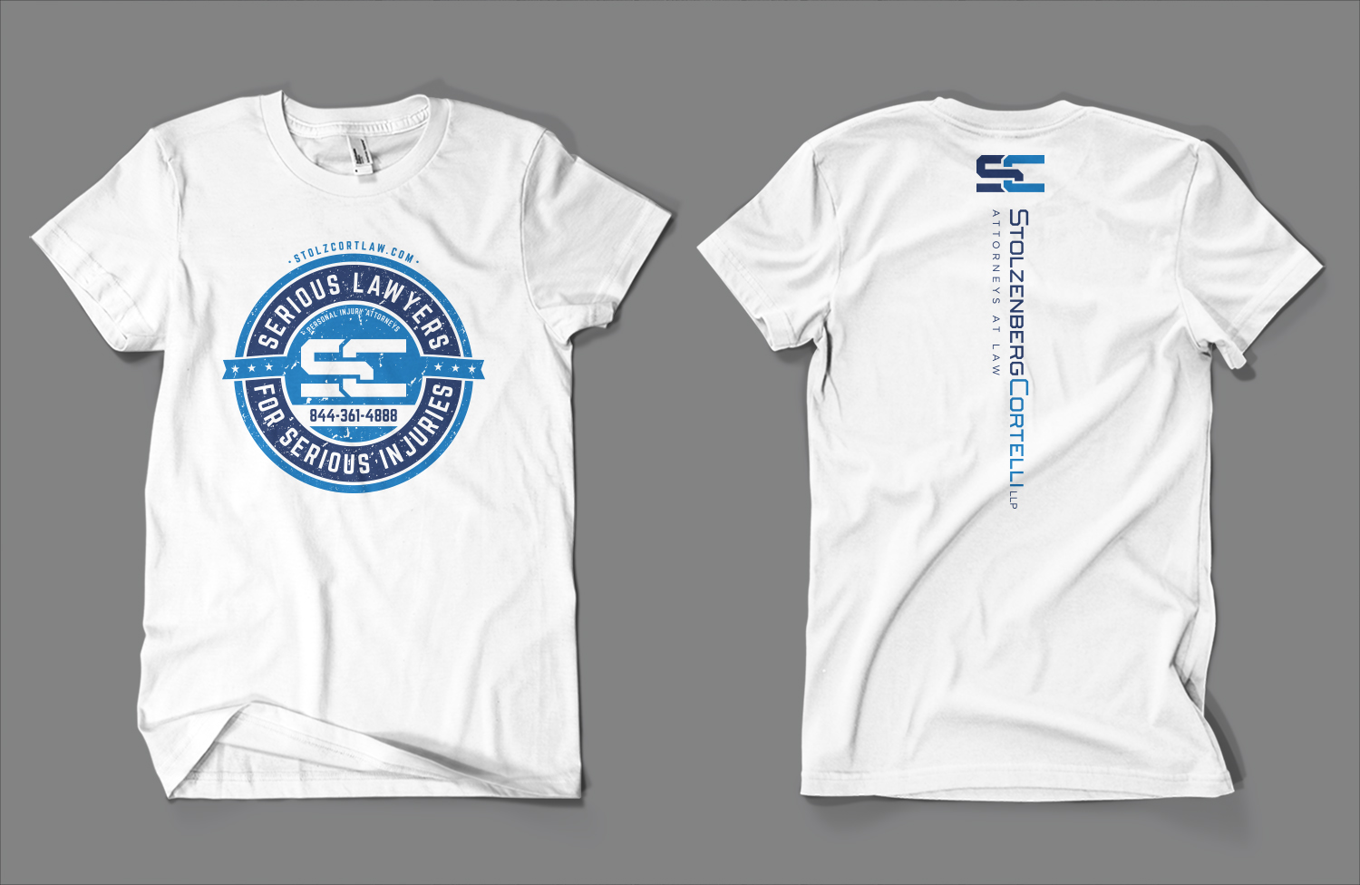 T-shirt Design by Barney Stinson for StolzenbergCortelli, LLP | Design #18277298