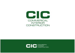 CIC Commerical Interior Construction | Logo Design by Nigel B