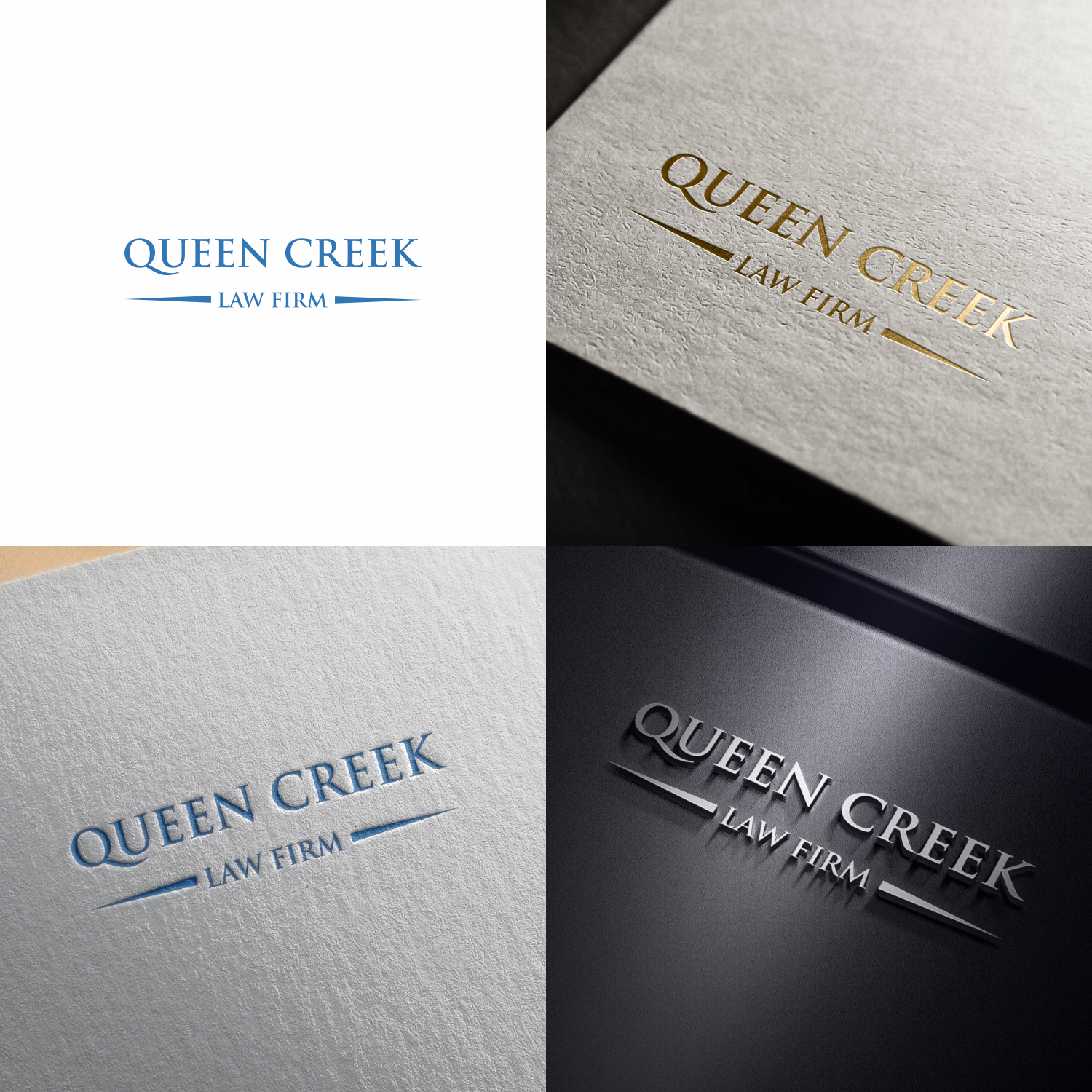 Logo-Design von Optimistic_Studio für Queen Creek Law Firm | Design #18251627