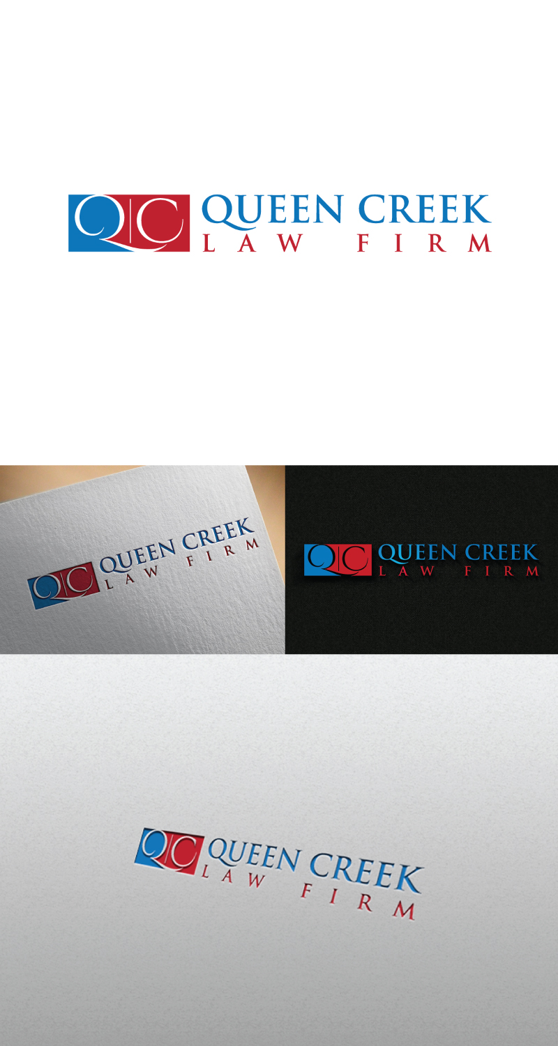 Diseño de Logo por imyounuspathan 2 para Queen Creek Law Firm | Diseño #18248144