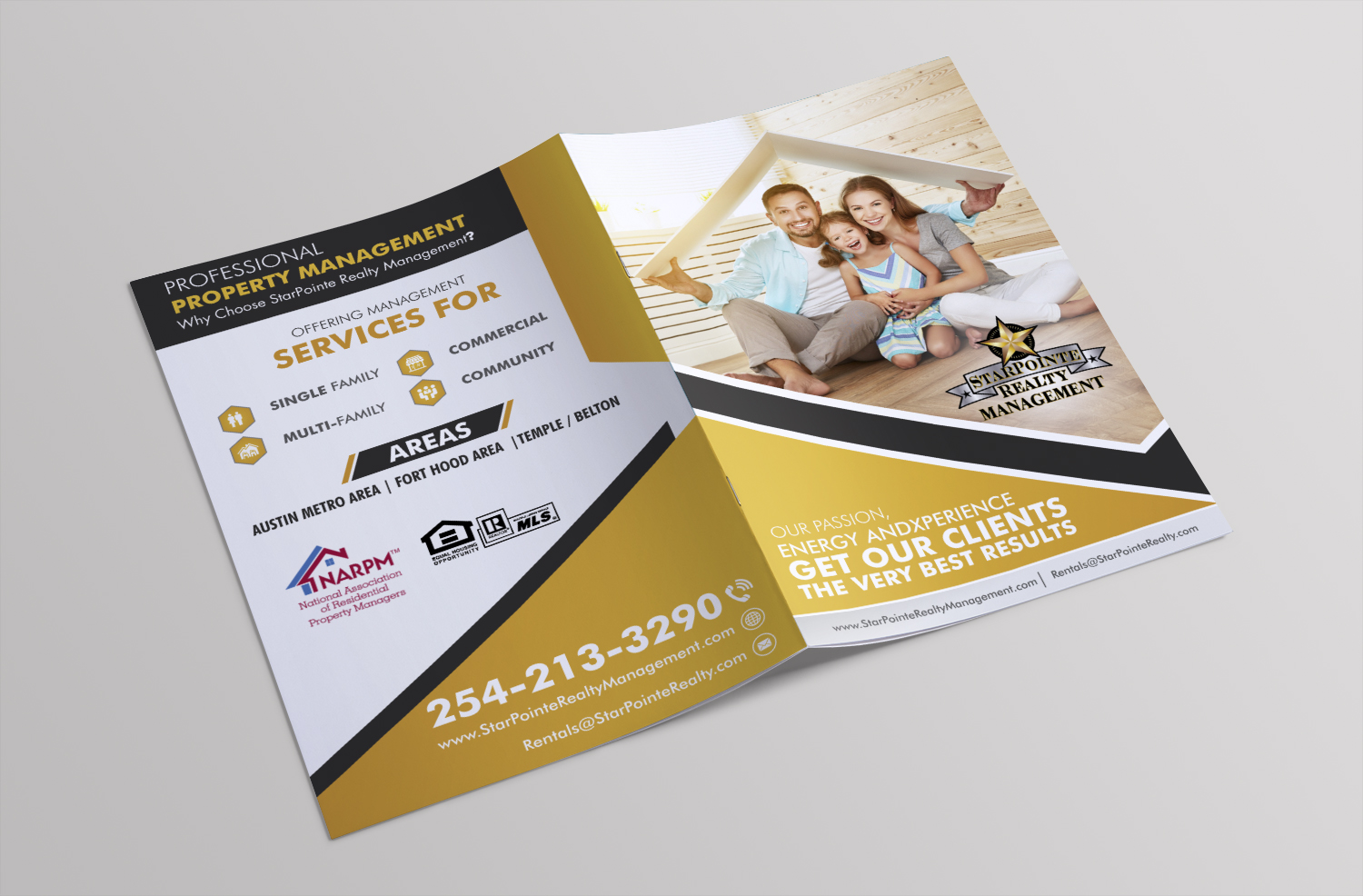 Diseño de Flyer por ecorokerz para StarPointe Realty | Diseño #18253705