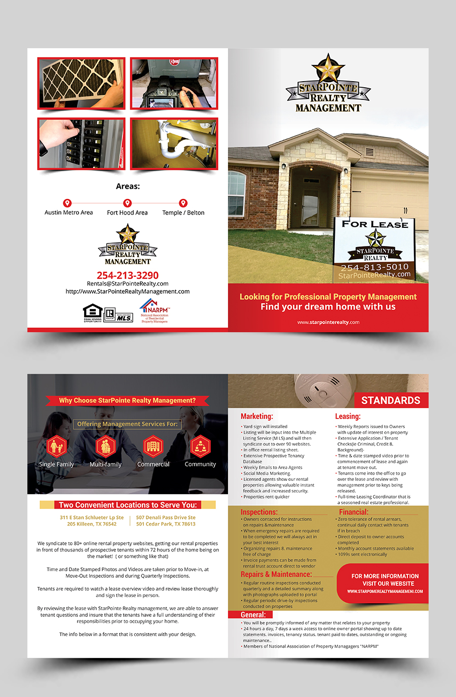 Bold Serious Property Management Flyer Design For Starpointe Bold Serious Property Management Flyer Design For Starpointe Realty In United States 18278000
