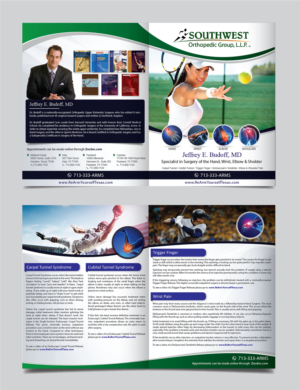 Orthopedic Arm Surgeon Brochure | Flyer Design by alex989