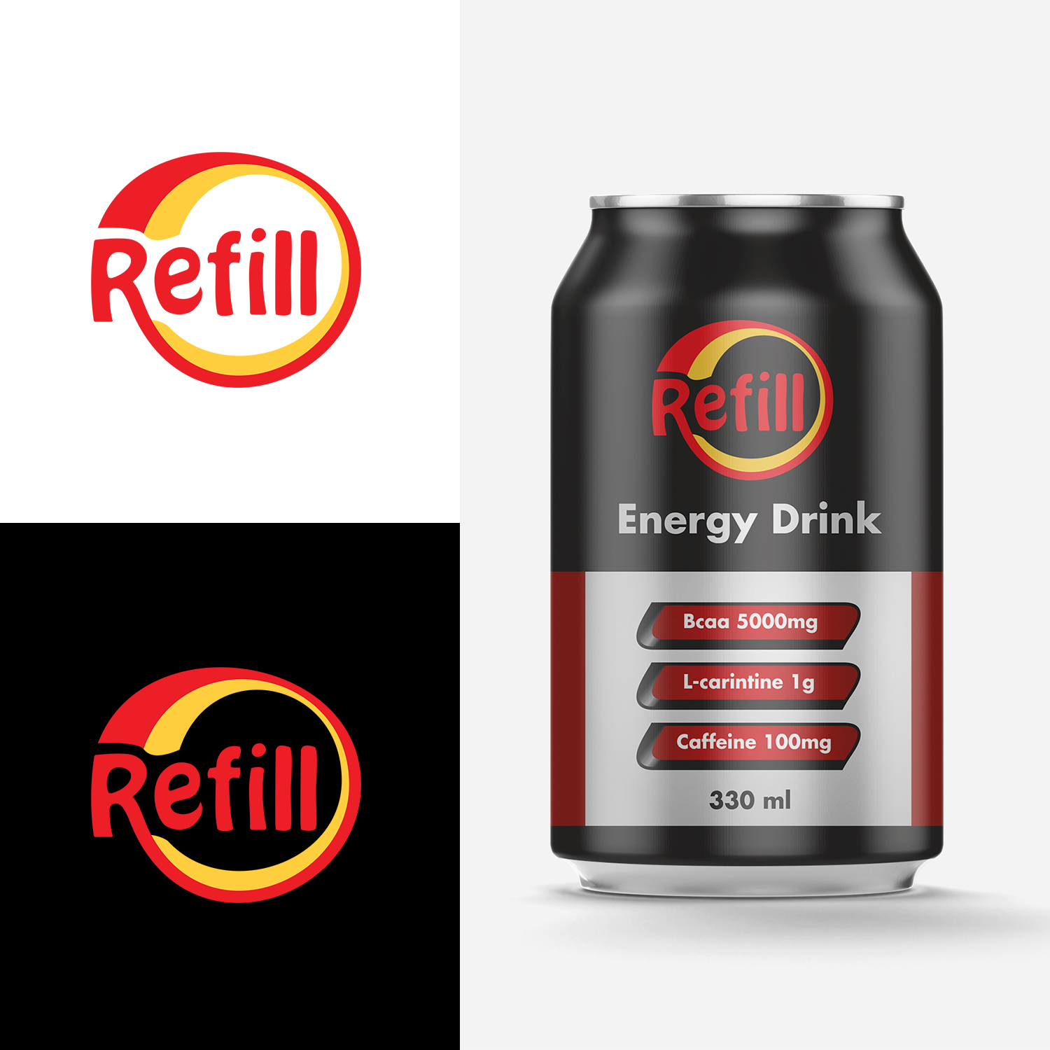 Logo Design by Vegerian for Refill | Design #18289555