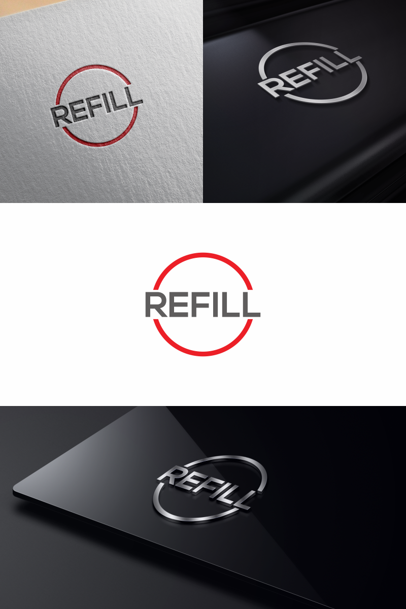 Logo Design by cihuuuuuu 2 for Refill | Design #18287292