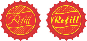 Logo Design by Den Kazzam for Refill | Design #18296309