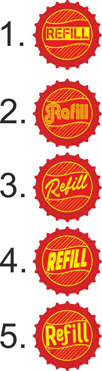 Logo Design by Den Kazzam for Refill | Design #18319431