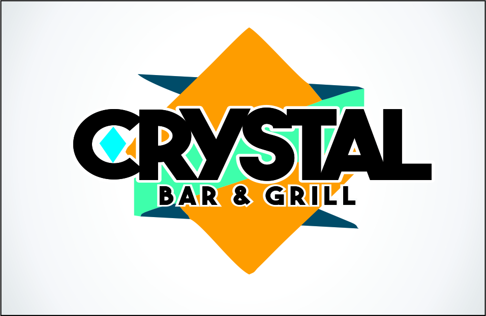 Logo Design by pipeyard for Crystal Bar & Grill | Design #18257250