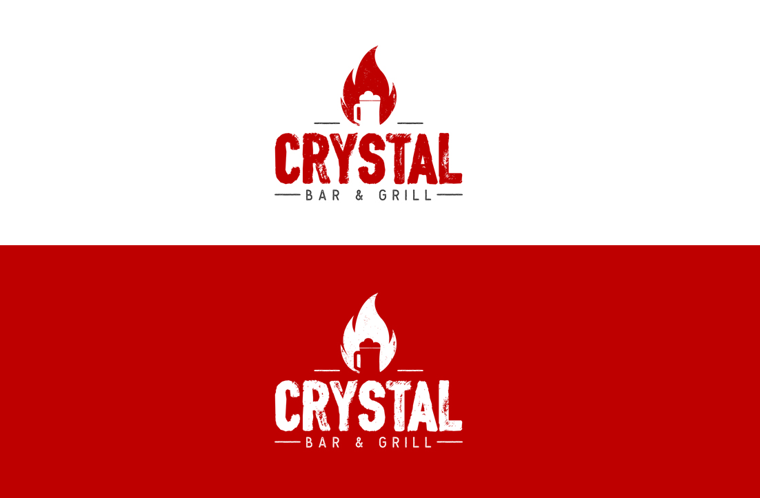 Logo Design by GLDesigns for Crystal Bar & Grill | Design #18243806