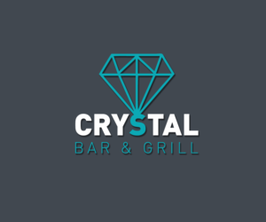 Logo Design by Natalie Booth for Crystal Bar & Grill | Design: #18243730