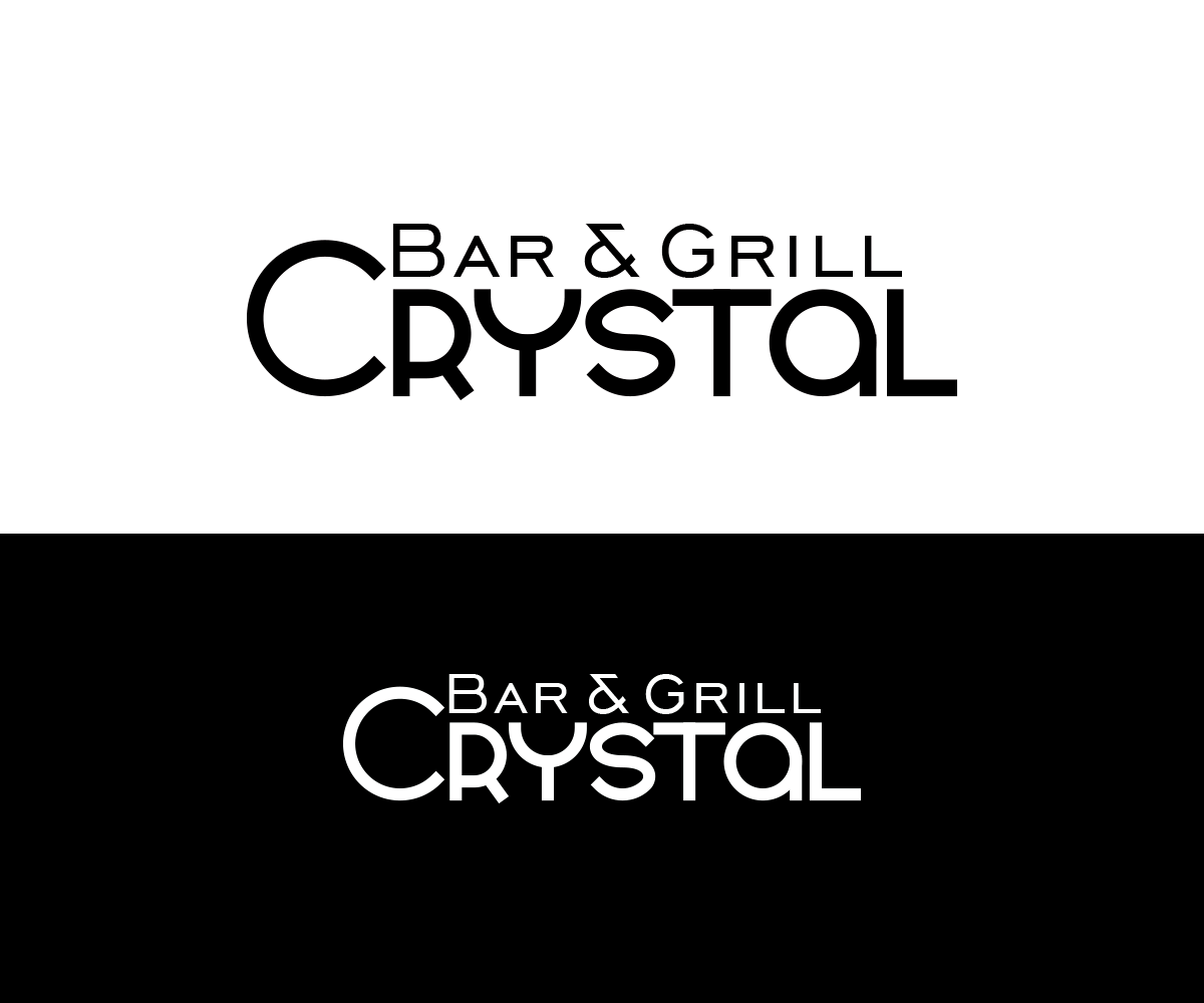 Logo Design by alexander.sanchenko for Crystal Bar & Grill | Design #18289422