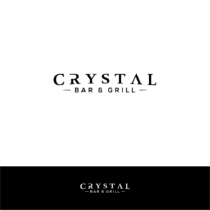 Logo Design by dumx for Crystal Bar & Grill | Design: #18271480