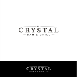 Logo Design by dumx for Crystal Bar & Grill | Design: #18284902