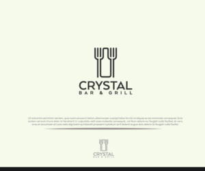 Logo Design by Niizam's for Crystal Bar & Grill | Design: #18264638