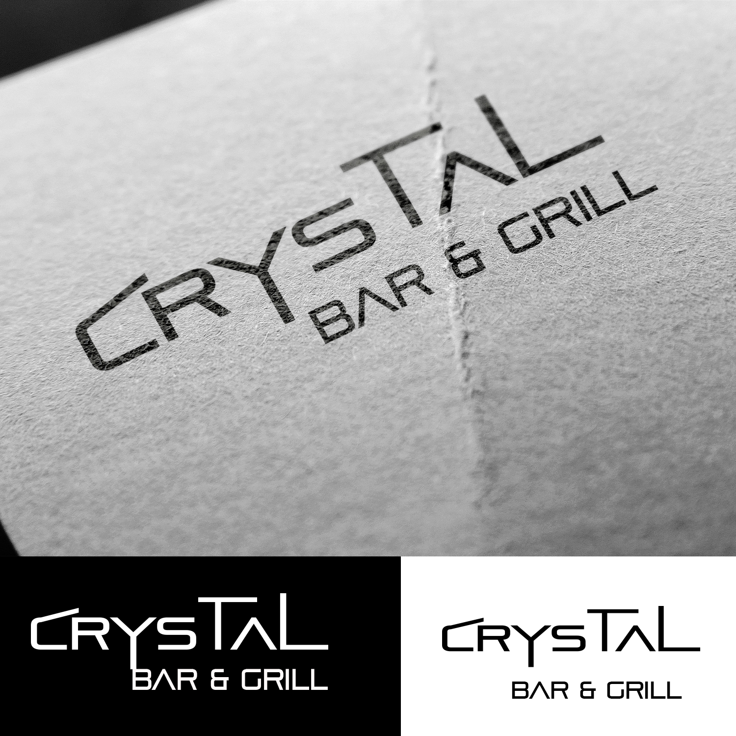 Logo Design by jhanvi 7 for Crystal Bar & Grill | Design #18262638