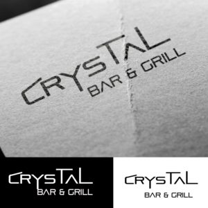 Logo Design by jhanvi 7 for Crystal Bar & Grill | Design: #18262638