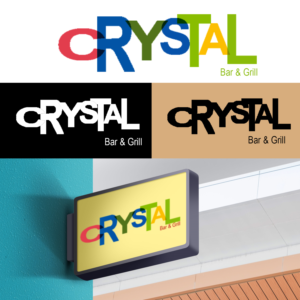 Logo Design by jhanvi 7 for Crystal Bar & Grill | Design: #18281984