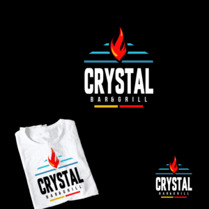 Crystal Bar & Grill  | Logo-Design von TRHZ