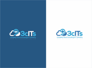 3cITs or Company Name with Cloud Logo Made from 3Cs | Design de Logo par nikkiblue