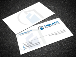 Midland Properties Business Card for Apartment Buildings | Business Card Design by Sandaruwan