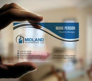 Diseño de Tarjeta de Presentación por INDIAN_Ashok para Midland Properties, LLC | Diseño: #18300673