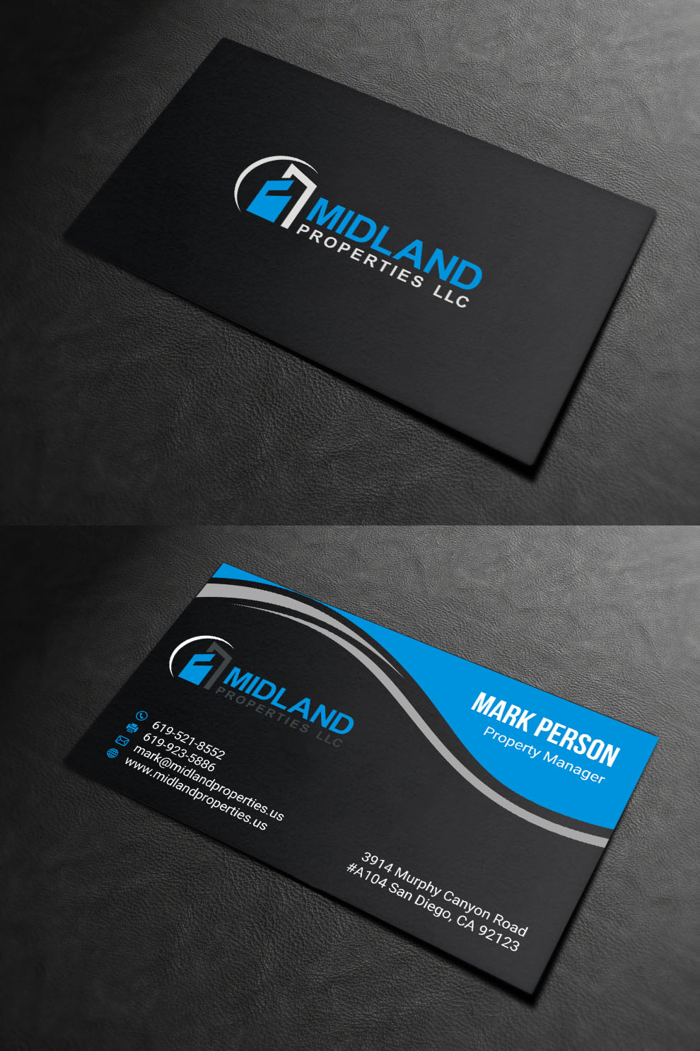 Diseño de Tarjeta de Presentación por INDIAN_Ashok para Midland Properties, LLC | Diseño #18300679