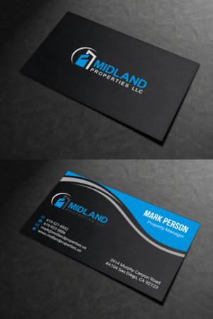 Diseño de Tarjeta de Presentación por INDIAN_Ashok para Midland Properties, LLC | Diseño: #18300679