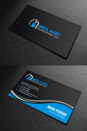 Diseño de Tarjeta de Presentación por INDIAN_Ashok para Midland Properties, LLC | Diseño: #18300680