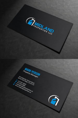 Business Card Design by INDIAN_Ashok for Midland Properties, LLC | Design: #18300682