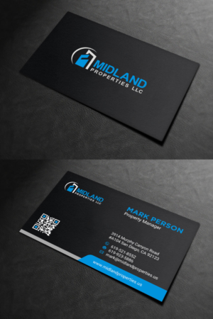 Business Card Design by INDIAN_Ashok for Midland Properties, LLC | Design: #18300683