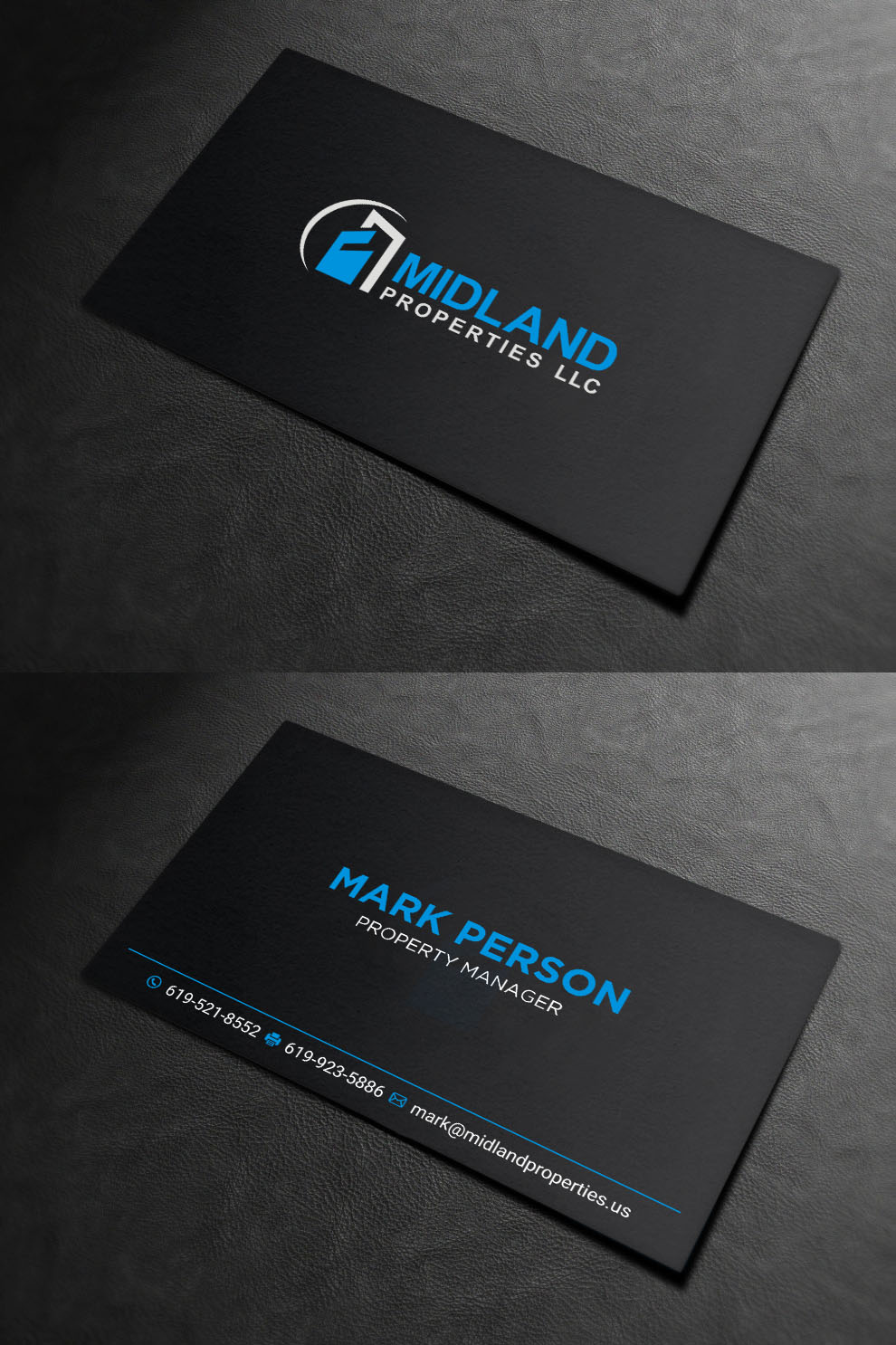 Business Card Design by INDIAN_Ashok for Midland Properties, LLC | Design #18300684