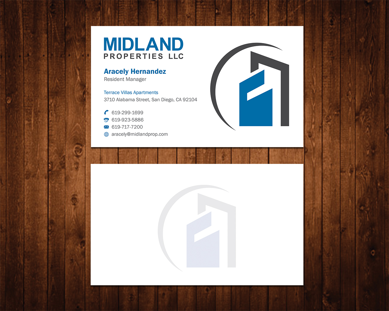 Business Card Design by Shahin Hossen for Midland Properties, LLC | Design #18296362