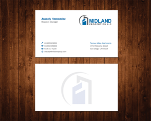Visitenkarten-Design von Shahin Hossen für Midland Properties, LLC | Design: #18296365