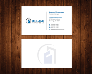 Visitenkarten-Design von Shahin Hossen für Midland Properties, LLC | Design: #18296366