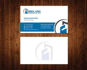 Visitenkarten-Design von Shahin Hossen für Midland Properties, LLC | Design: #18296374