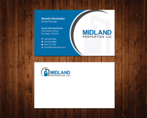 Visitenkarten-Design von Shahin Hossen für Midland Properties, LLC | Design: #18298256
