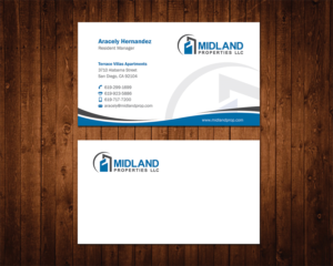 Visitenkarten-Design von Shahin Hossen für Midland Properties, LLC | Design: #18298323