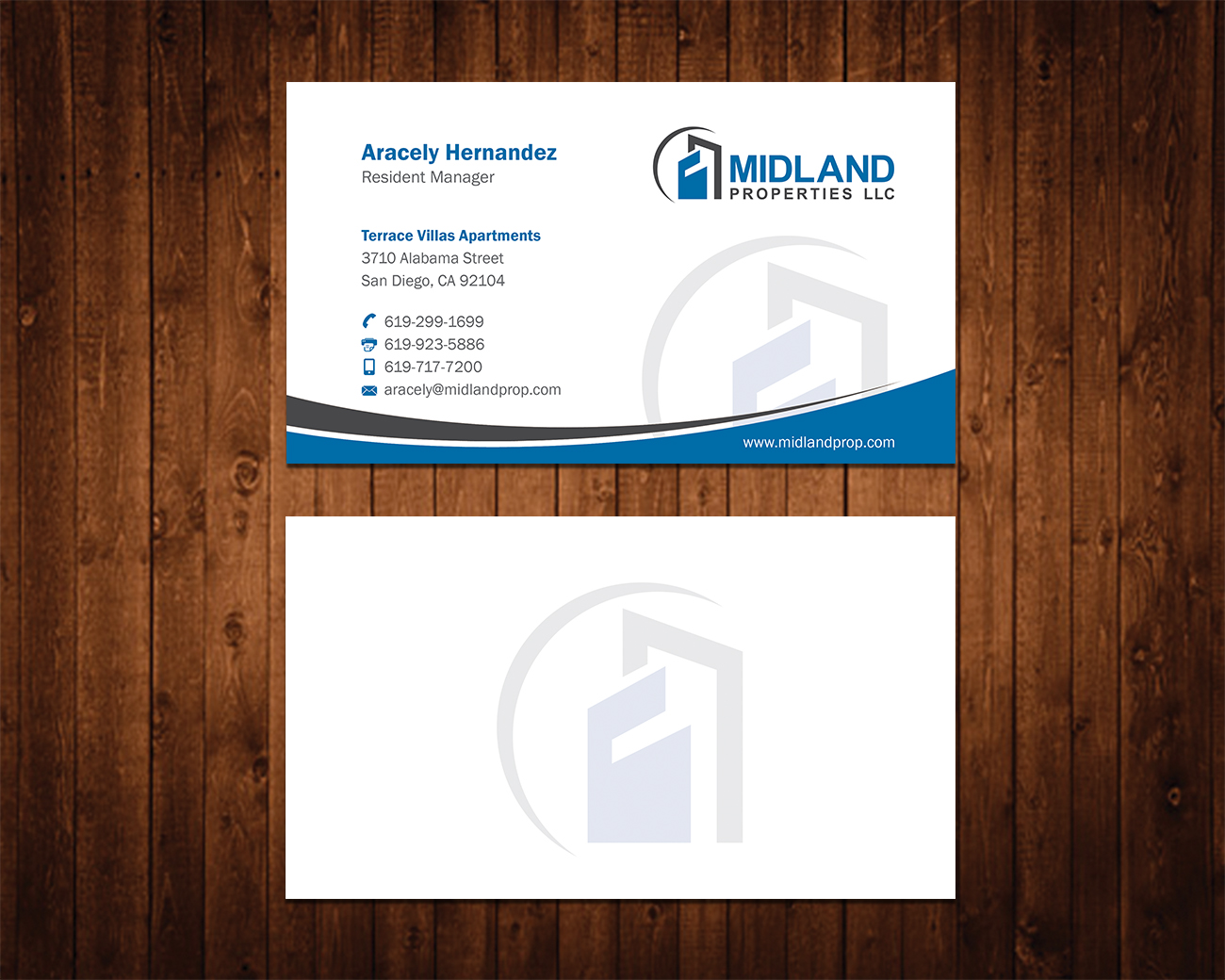 Business Card Design by Shahin Hossen for Midland Properties, LLC | Design #18298330