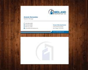 Visitenkarten-Design von Shahin Hossen für Midland Properties, LLC | Design: #18298348