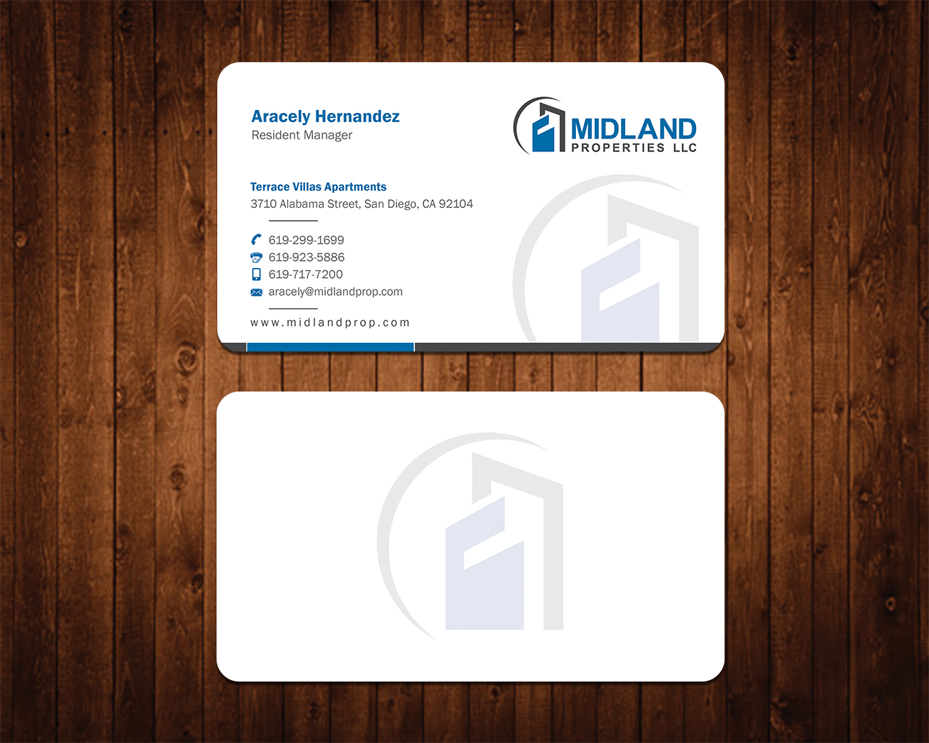 Business Card Design by Shahin Hossen for Midland Properties, LLC | Design #18298363