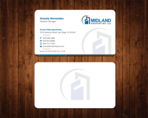 Visitenkarten-Design von Shahin Hossen für Midland Properties, LLC | Design: #18298363